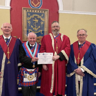 Anchor Chapter Donates to Festival 29