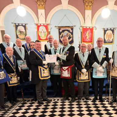 Denison donation to Festival